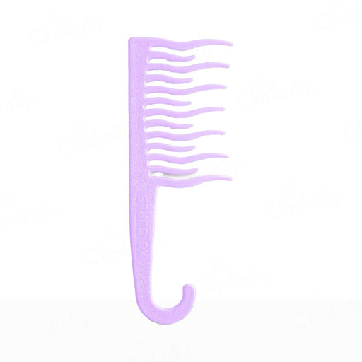 Xo Curls Shower Detangling Comb - Lavender